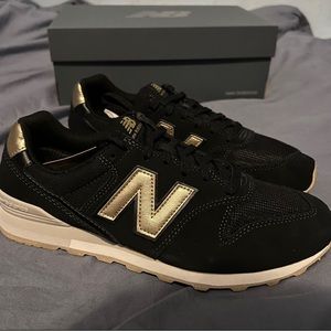 New Balance 996 v2 black and gold
